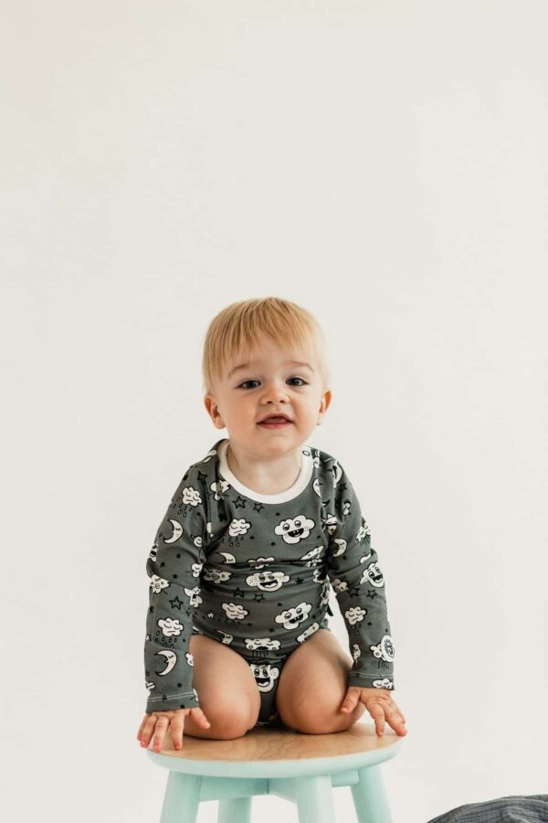 Beba bodi Clouds Pattern