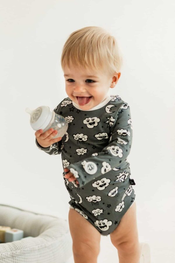 Beba bodi Clouds Pattern
