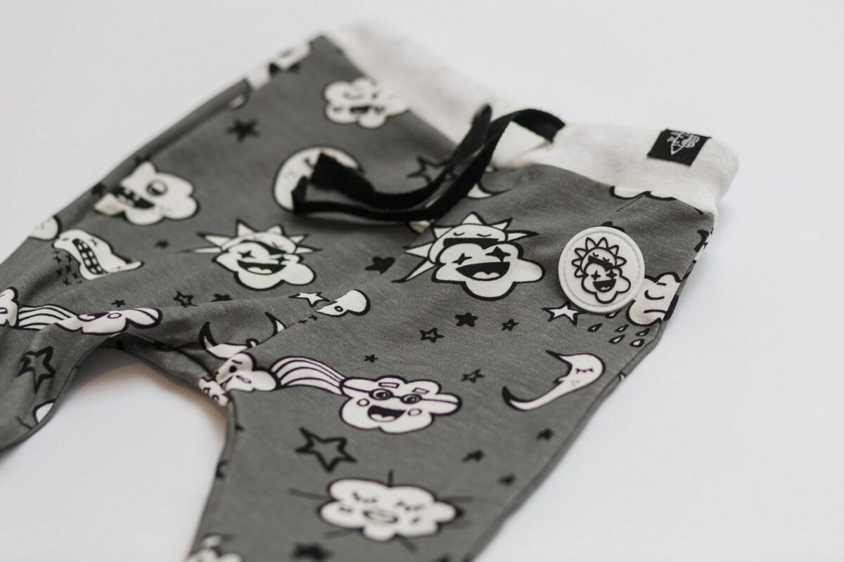 Beba pantalone Clouds Pattern