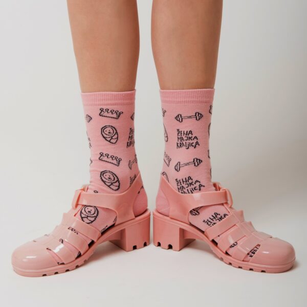 Čarape Žena majka kraljica