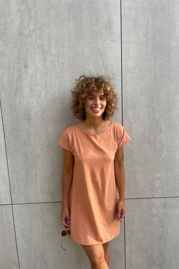 Haljiina gola leđa Amber blonde