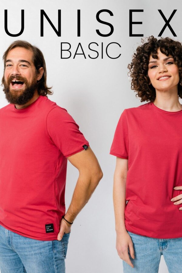 Majica Basic serija Garnet rose