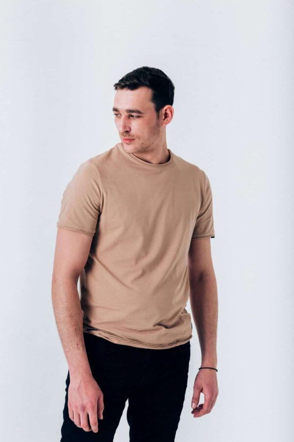 T-shirt Basic Collection Coffee