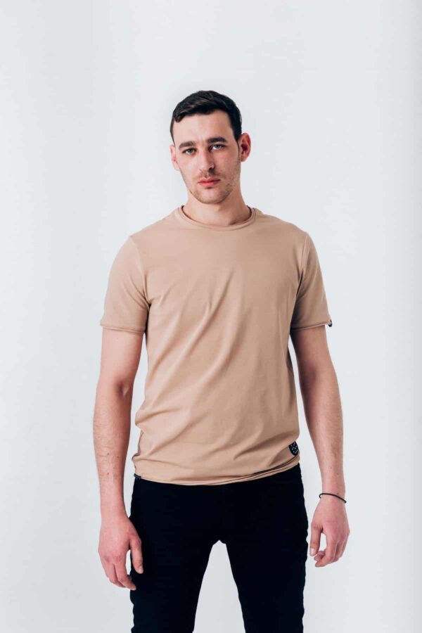 T-shirt Basic Collection Coffee