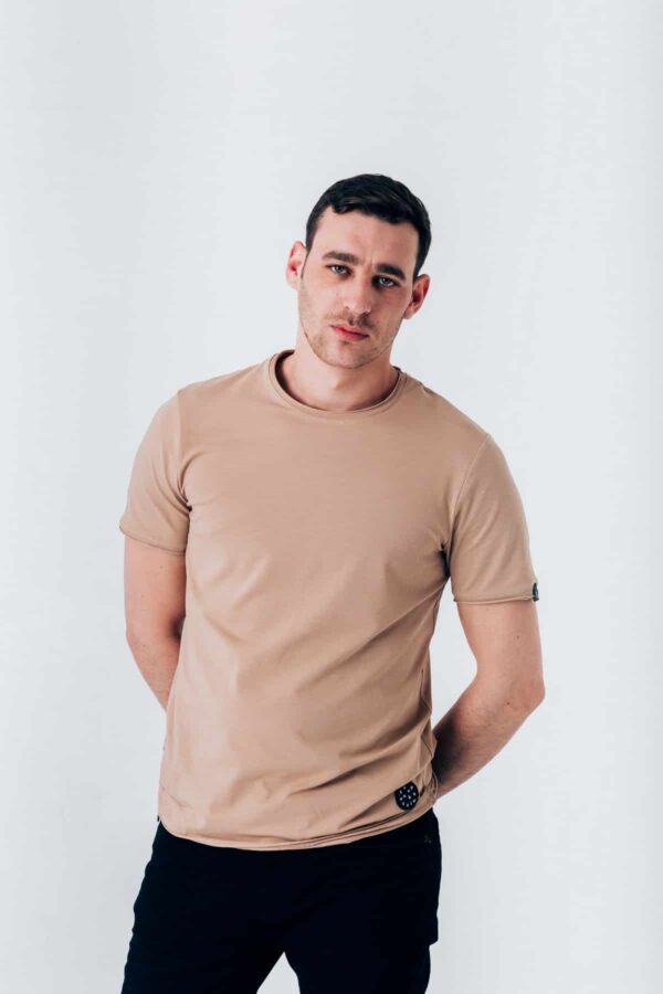 T-shirt Basic Collection Coffee