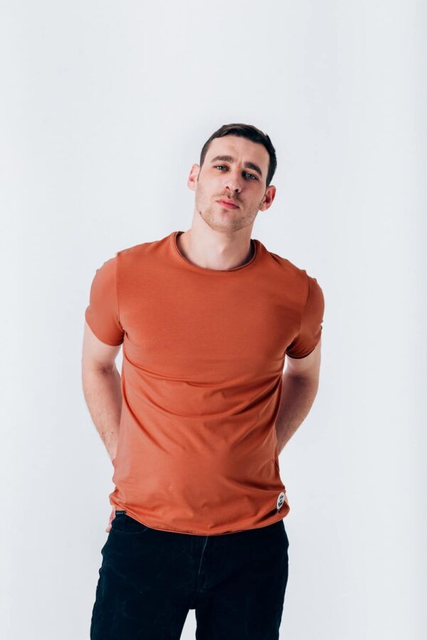 T-shirt Basic Collection Terracotta