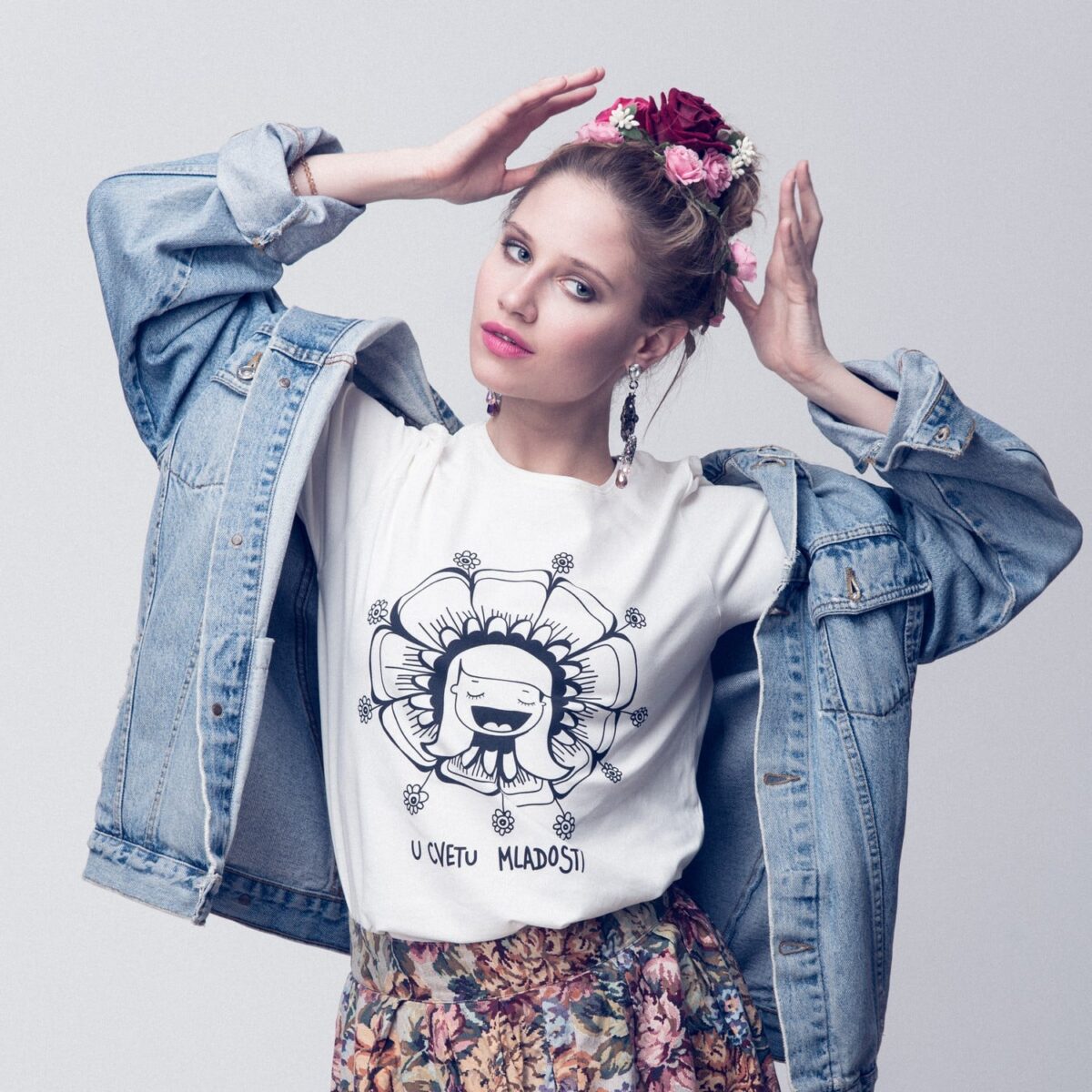 T-shirt "U cvetu mladosti"