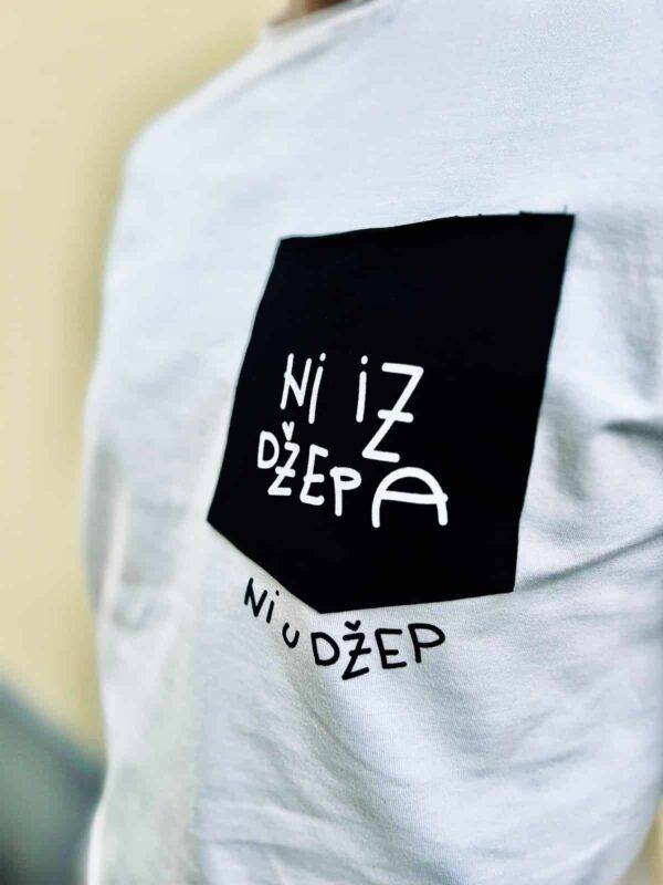 Muška majica džep Ni iz džepa ni u džep