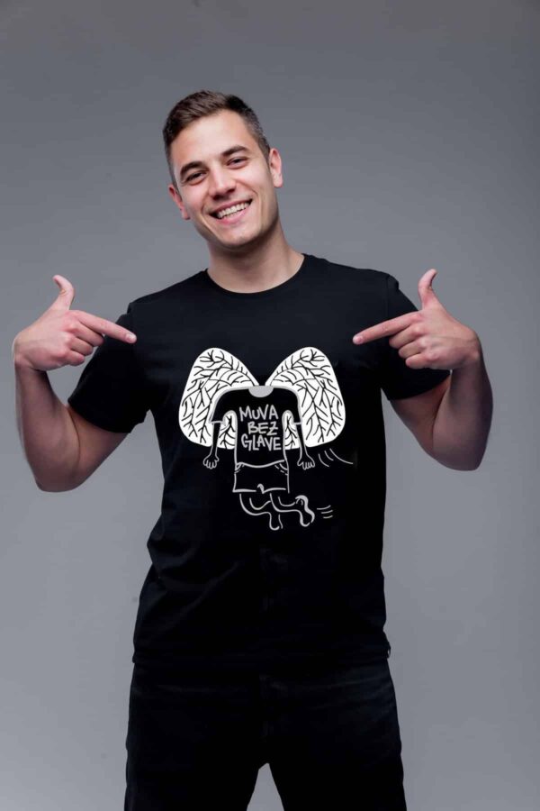 Muška majica Muva bez glave