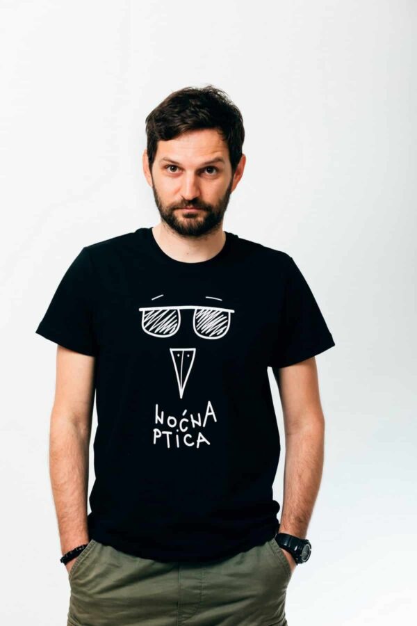 Muška majica Noćna ptica