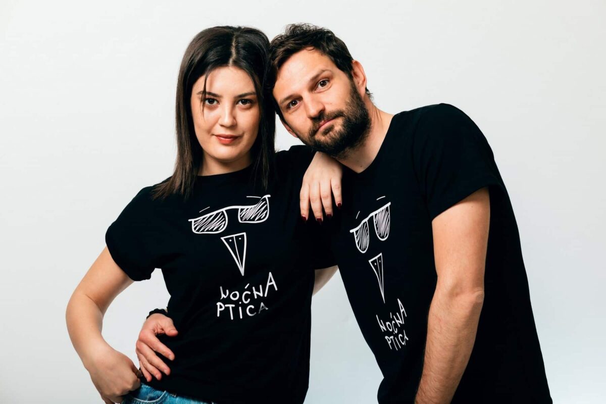 Muška majica Noćna ptica