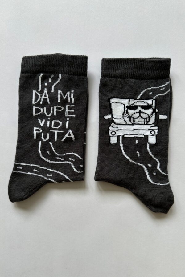 Muške čarape Da mi dupe vidi puta
