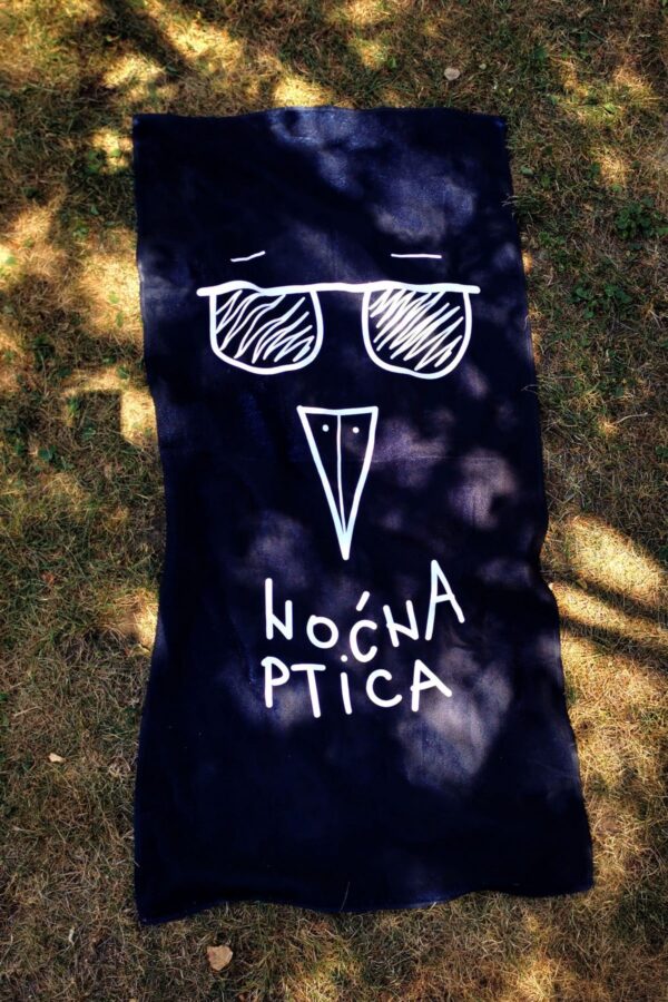 Peškir za plažu Noćna ptica