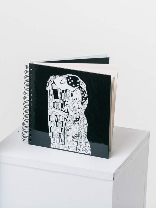 Škrabook Art lover Klimt The kiss