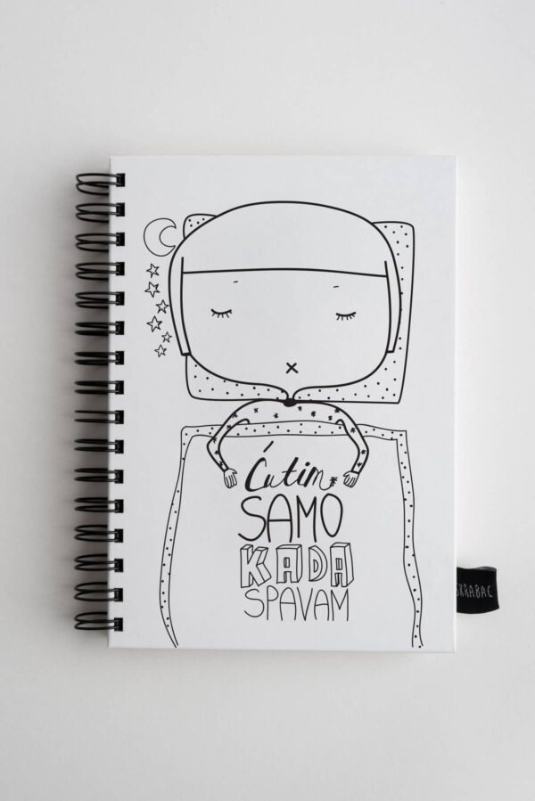 Škrabook Ćutim samo kad spavam