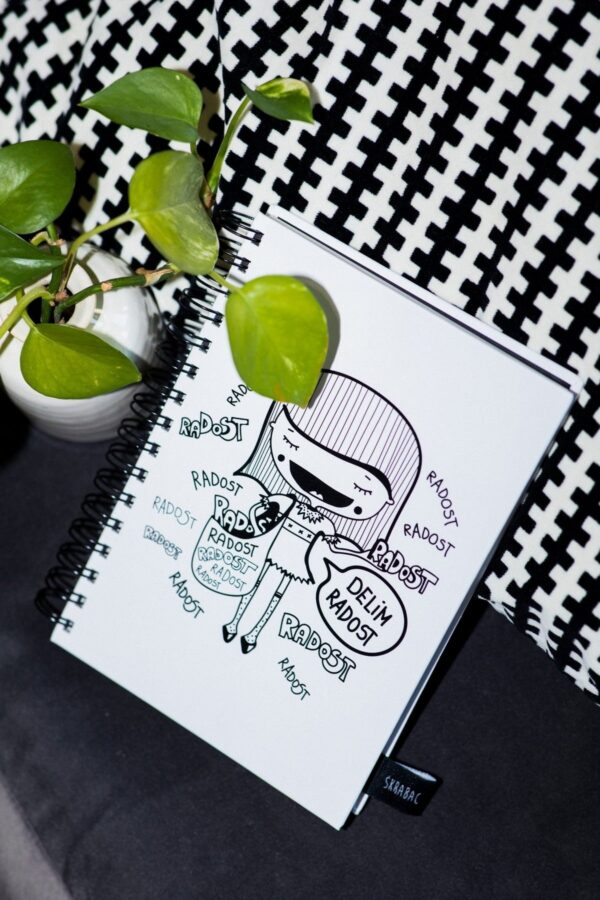 Škrabook Delim radost