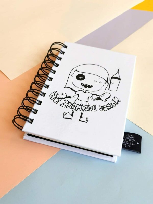 Škrabook mini Ne znam gde udaram