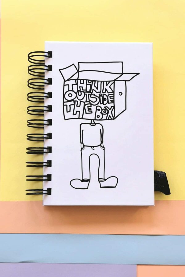 Škrabook mini Think outside the box