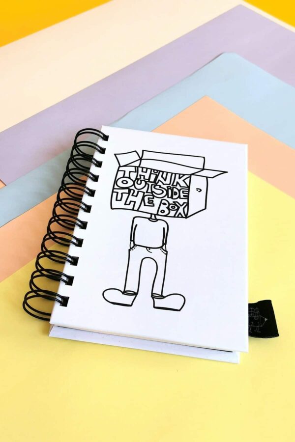 Škrabook mini Think outside the box