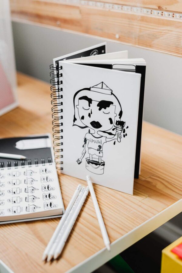 Škrabook Namazana