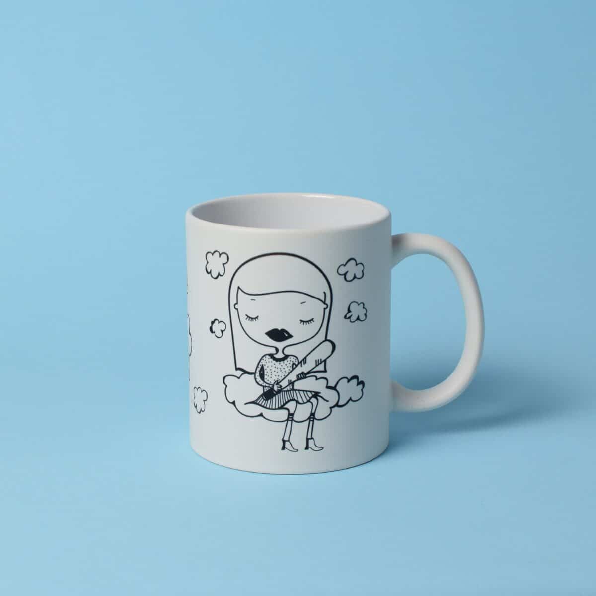 Ceramic Mug "Bog i batina"