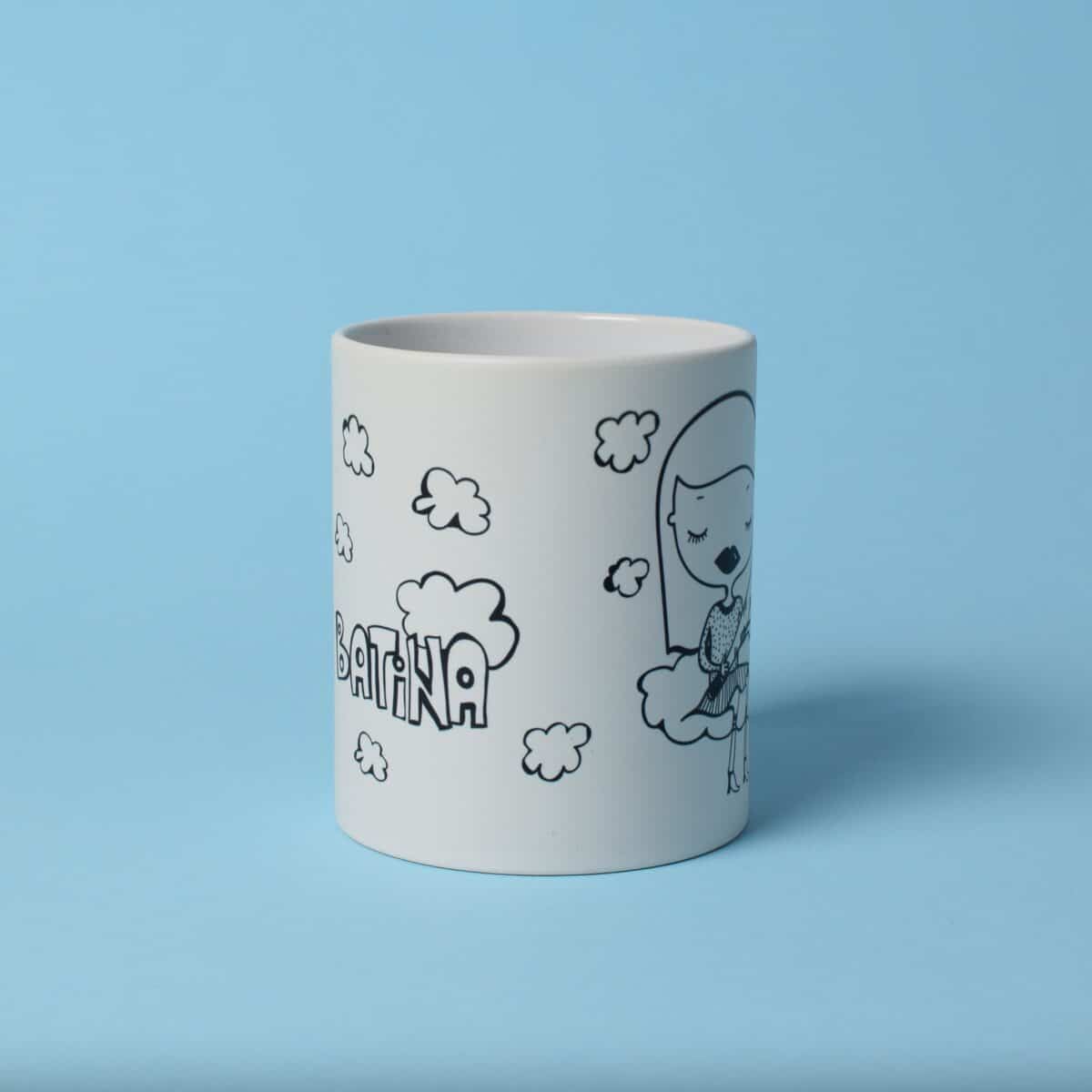 Ceramic Mug "Bog i batina"