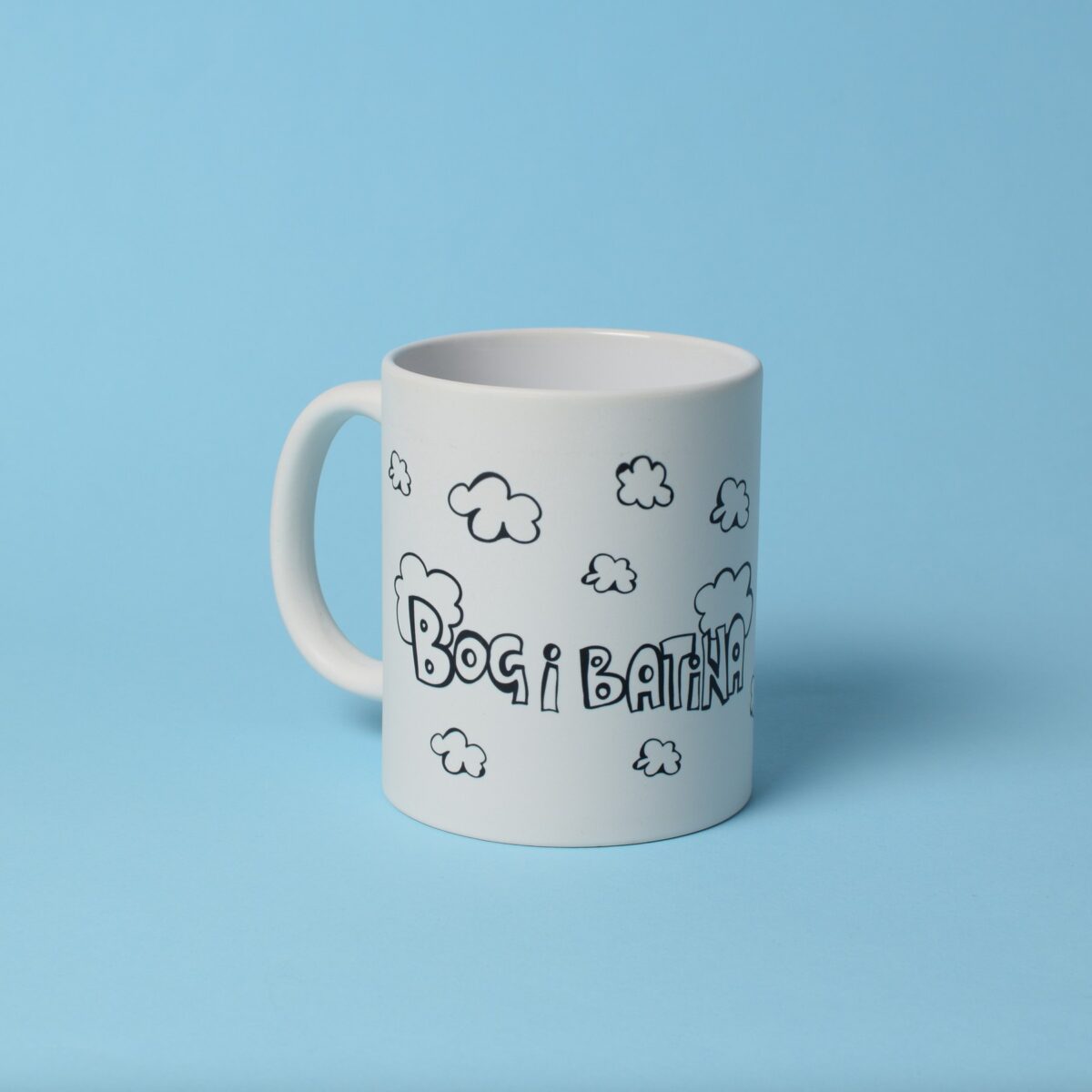 Ceramic Mug "Bog i batina"