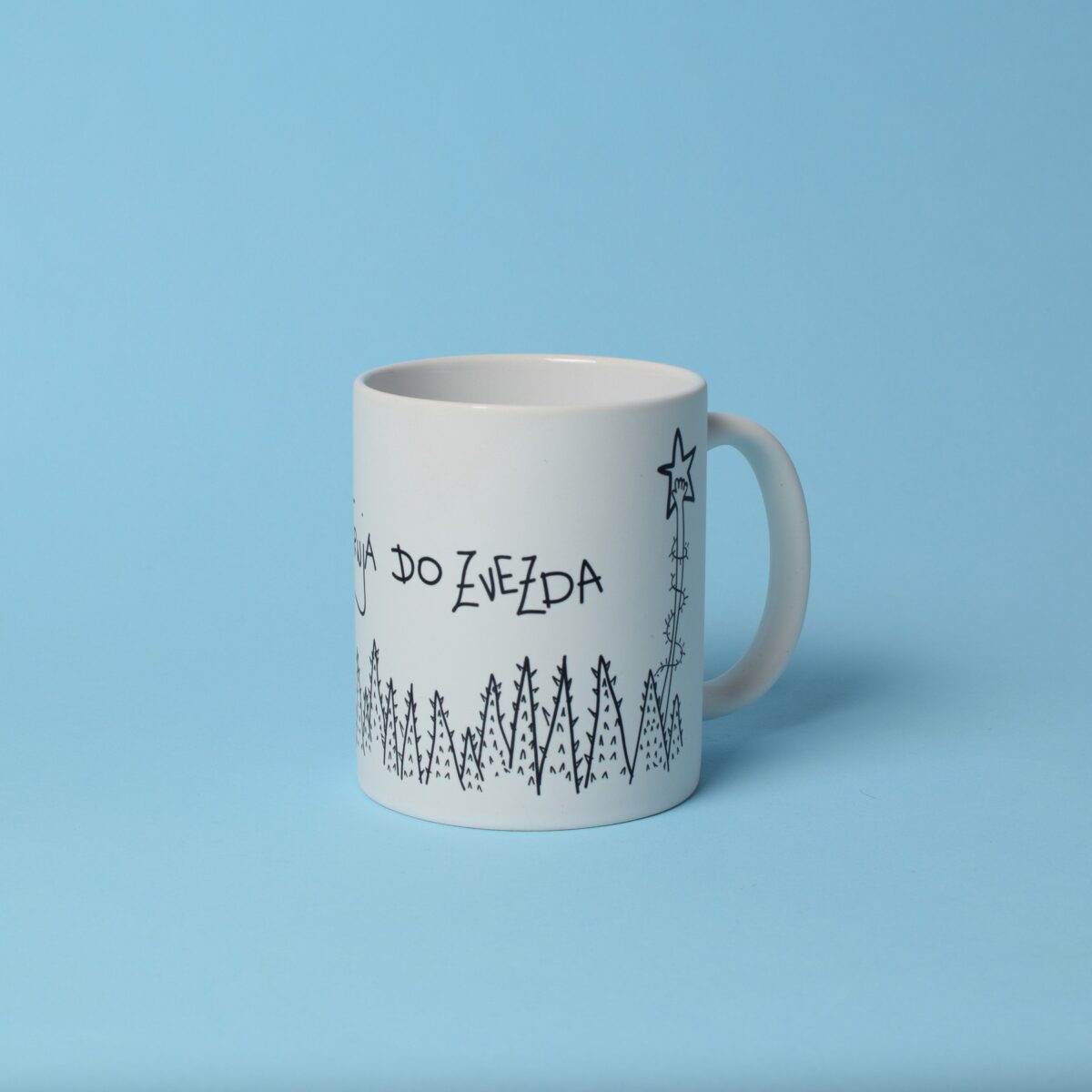 Ceramic Mug "Preko trnja do zvezda"