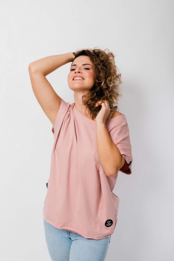 T-shirt Basic Collection Pale mauve