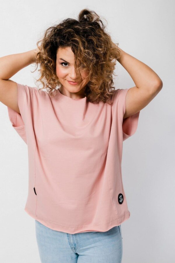 T-shirt Basic Collection Pale mauve