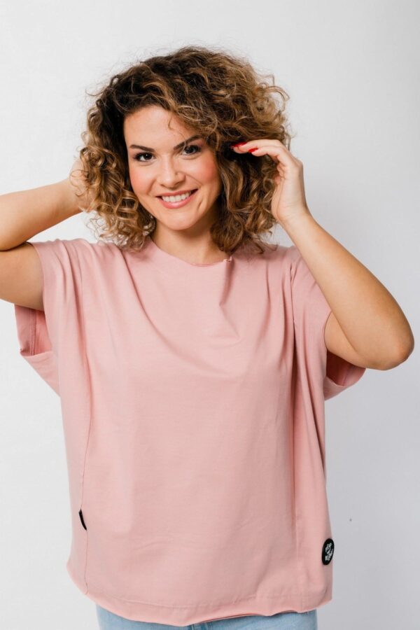 T-shirt Basic Collection Pale mauve
