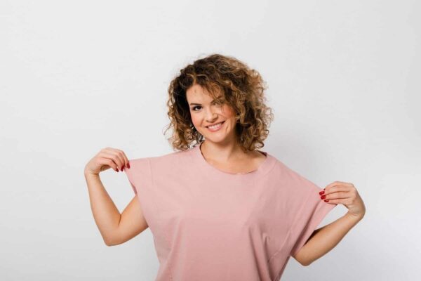 T-shirt Basic Collection Pale mauve