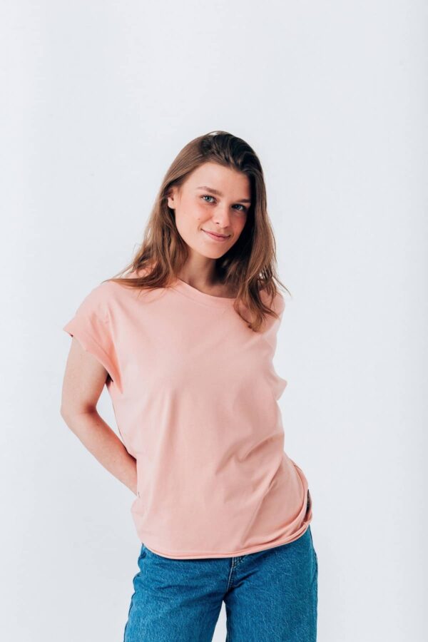 T-shirt Basic Collection Rosewater