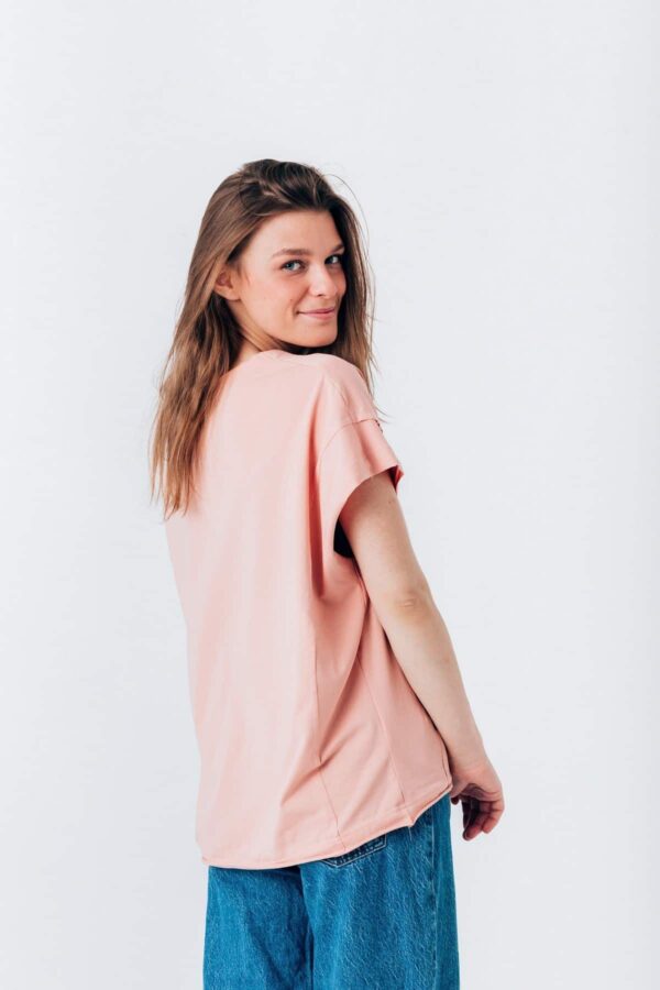 T-shirt Basic Collection Rosewater