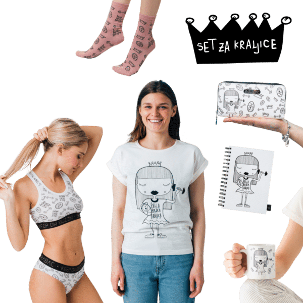 Poklon set Žena majka kraljica