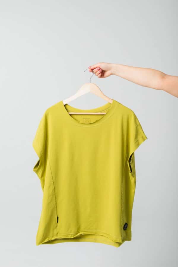 T-shirt Basic Collection Split Pea