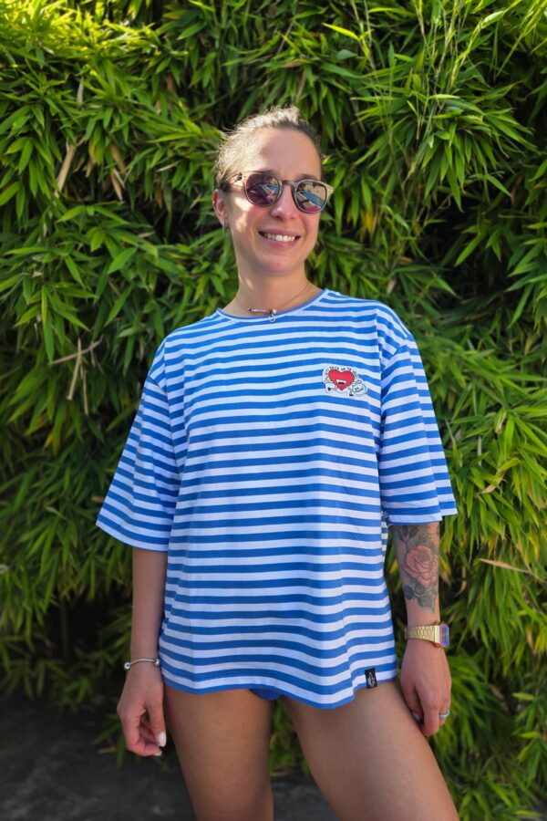 Oversized majica Pusti srce da te vodi