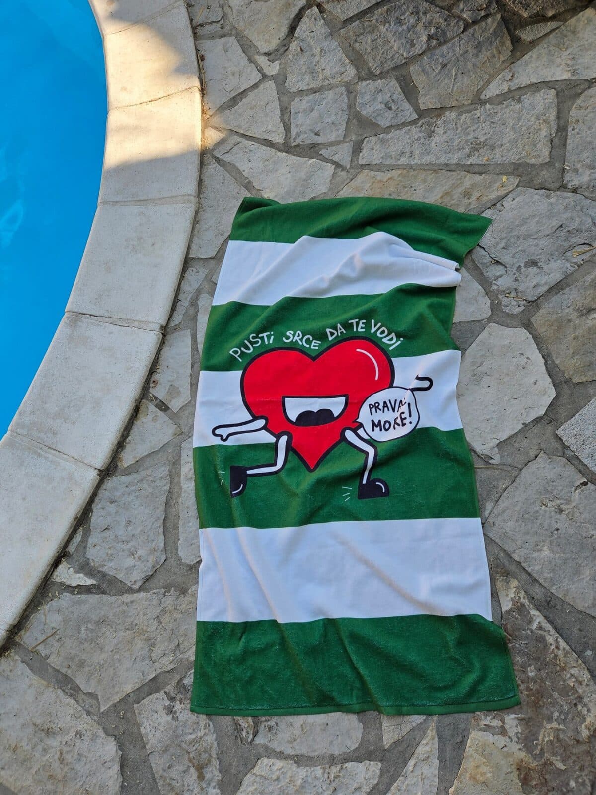 Peškir za plažu Pusti srce da te vodi - Image 2