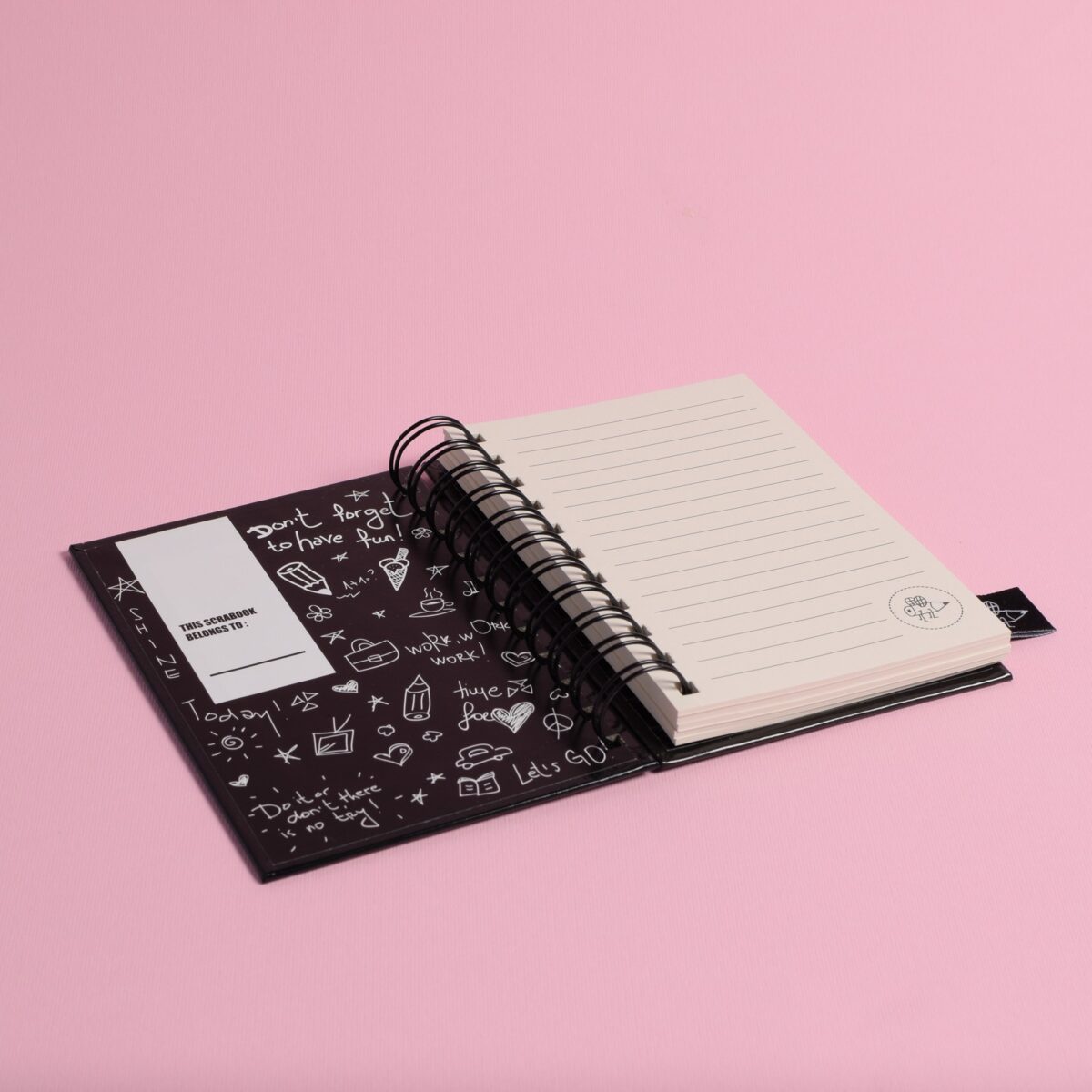 Škrabook mini Nežan cvetić