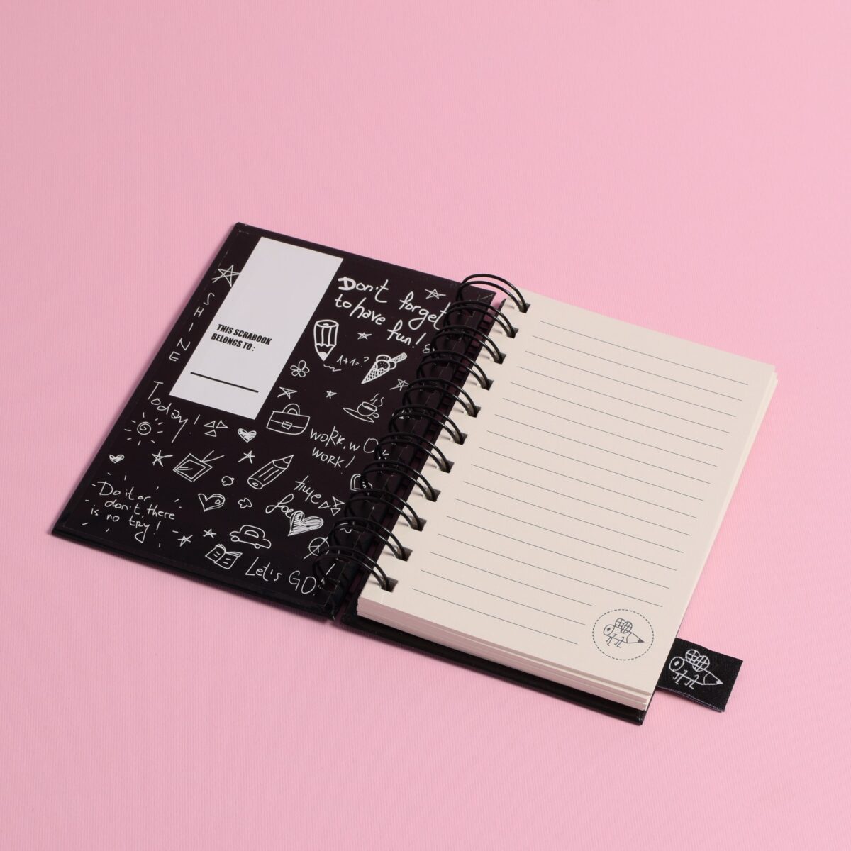 Škrabook mini Nežan cvetić