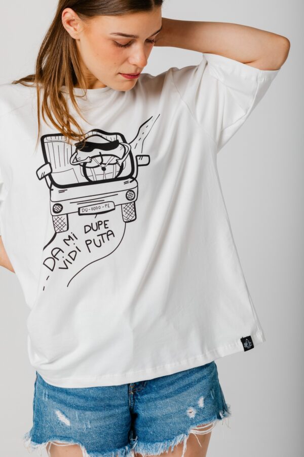 Oversized majica Da mi dupe vidi puta