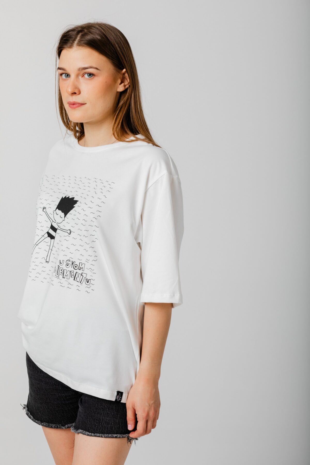 Oversized majica U svom elementu