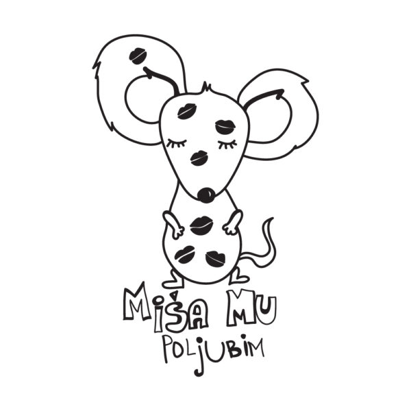 Miša mu poljubim